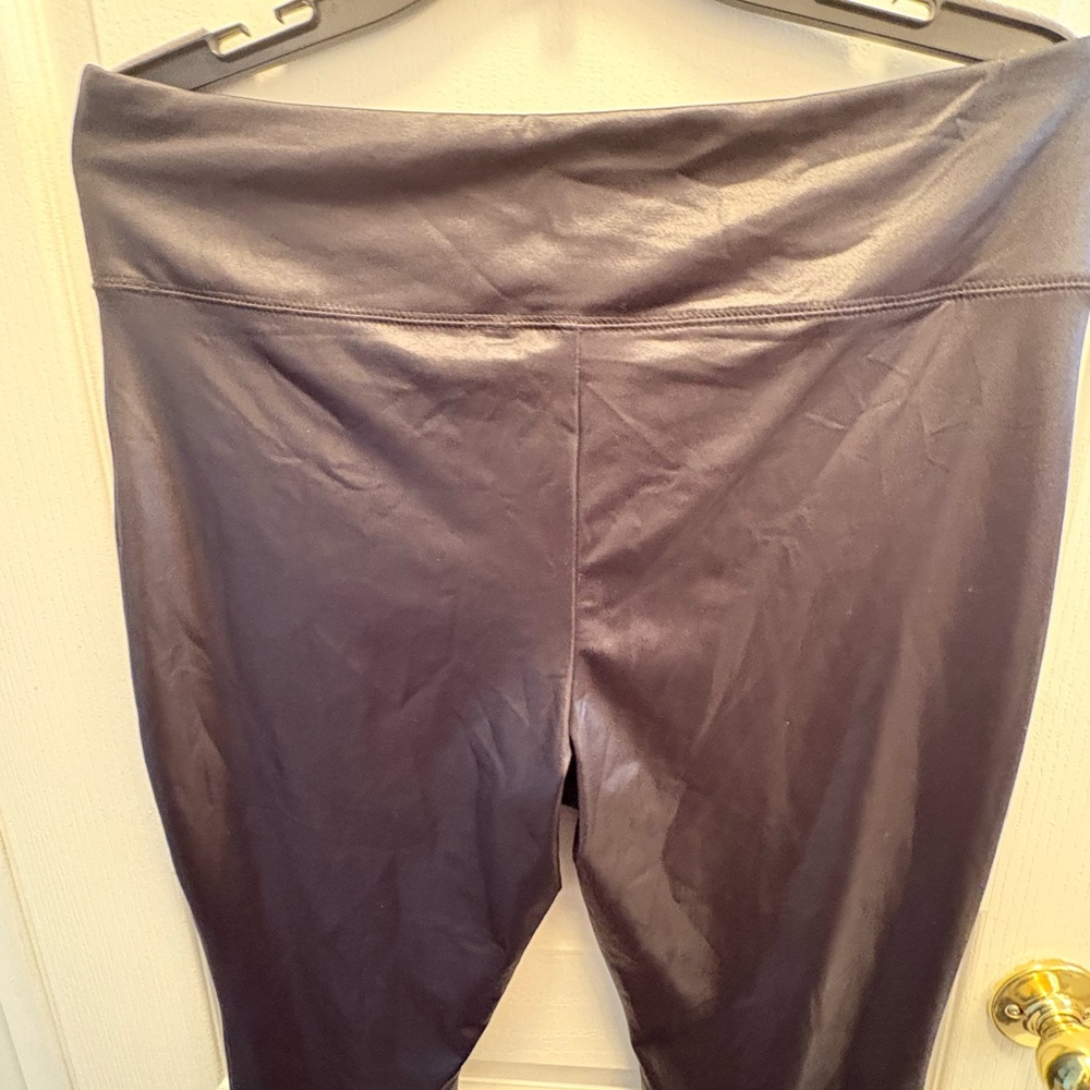 Wild Fable Brown Faux Leather Pants